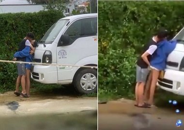 sex vi deo Con trai bị rối loạn cương dương nên bố Chồng yêu đã cơ hội dí bạn gái của con trai mang bầu